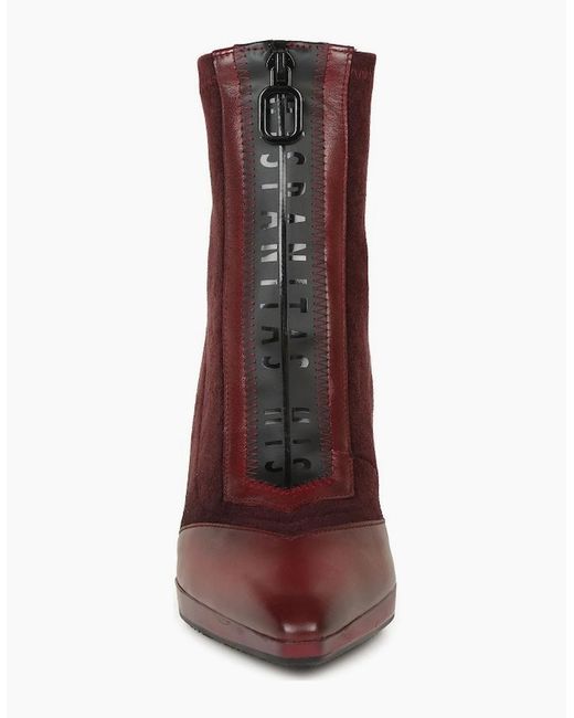 Hispanitas Purple Atlanta Ankle Boots
