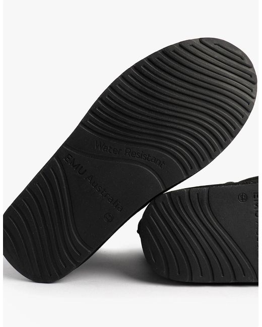 EMU Black Australia Stinger Mini Sheepskin Boot