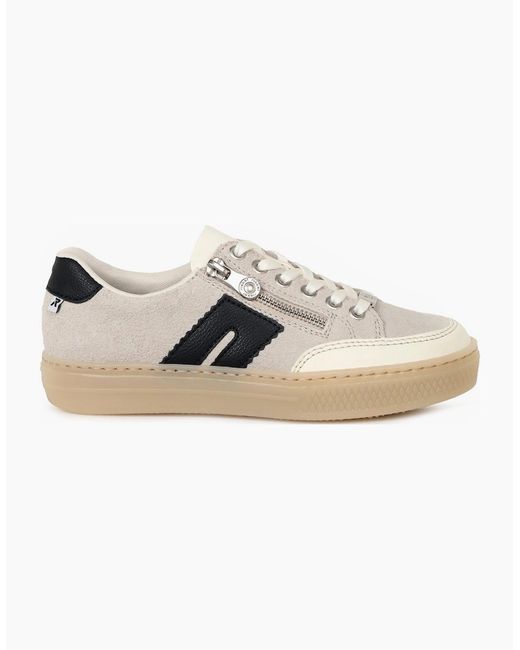 Rieker White Glory Trainers