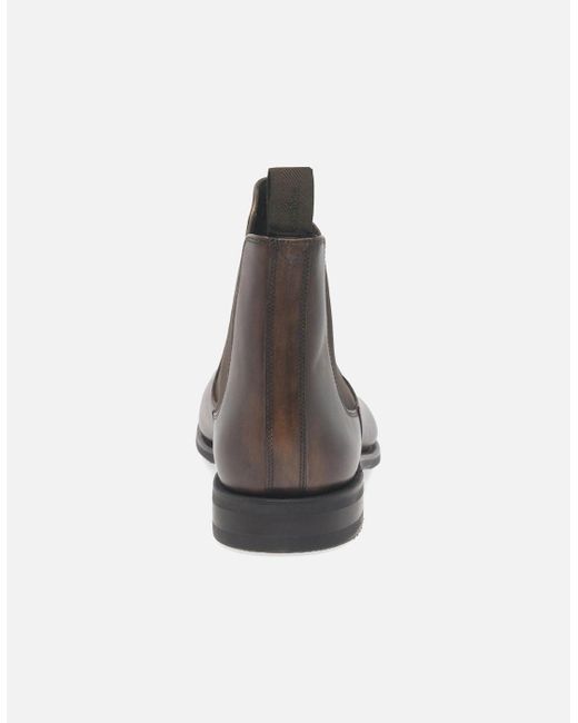 Loake Brown Wareing Chelsea Boots for men