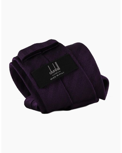Dunhill Purple Tie for men