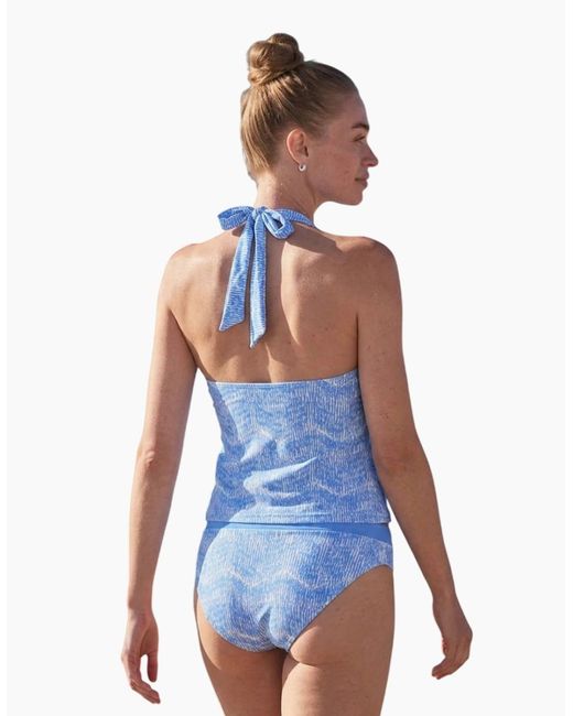 Mountain Warehouse Blue Ladies Ocean Notion Tankini Top