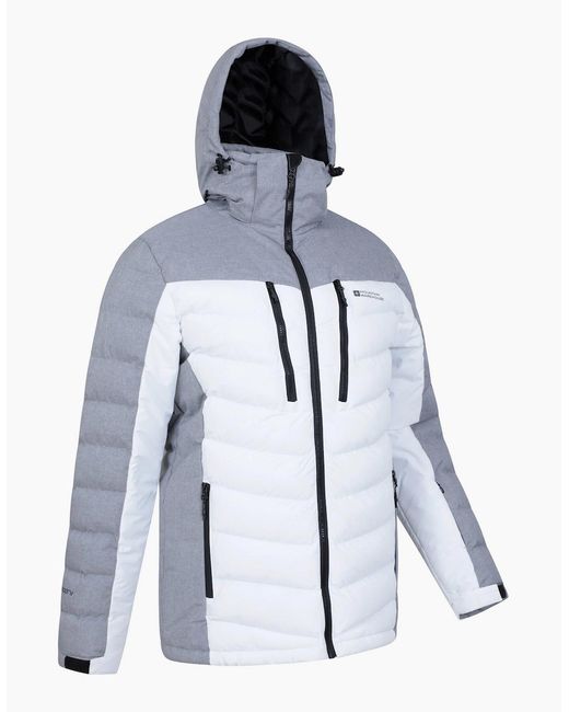 Mountain Warehouse Blue Vulcan Iii Ski Jacket for men