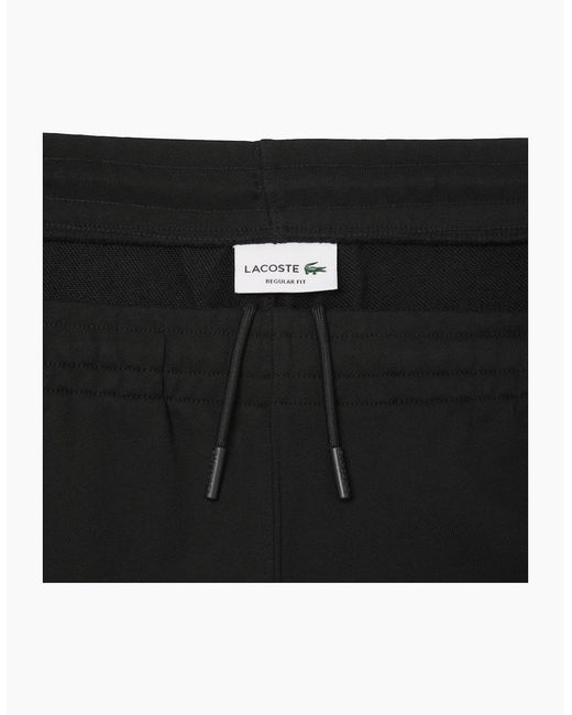 Lacoste Black Gh9743 Cargo Jog Shorts