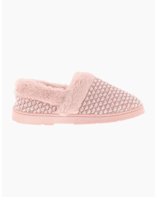 Strollers Pink Slippers Verity Uk Size