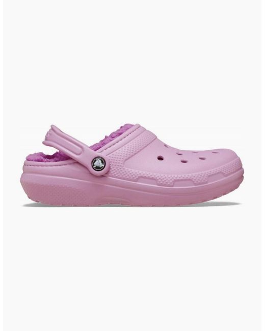 CROCSTM Purple Class Lined Crocodile Print Shuv Clogs for men