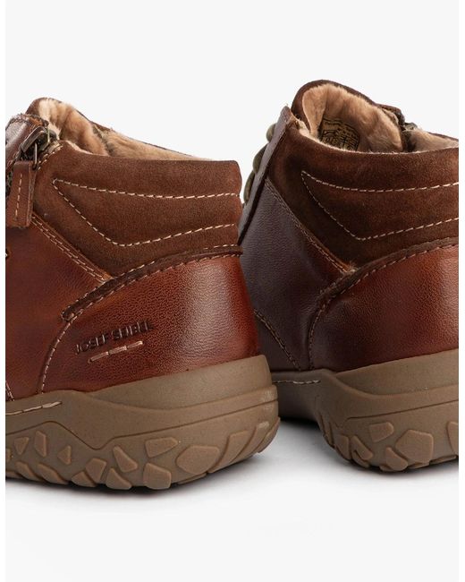 Josef Seibel Brown Ruby 54 Ladies Boots Castagne