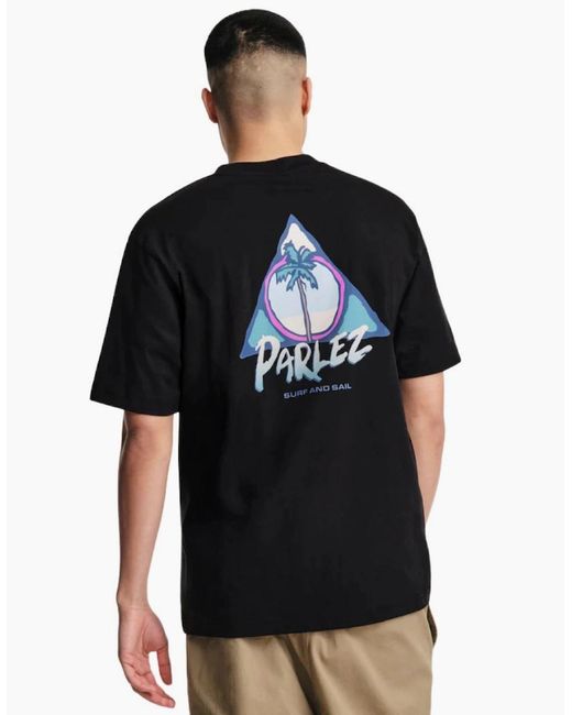 Parlez Black Swish T-Shirt for men