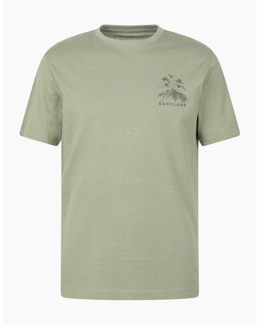 Mountain Warehouse Green Scotland T-Shirt for men