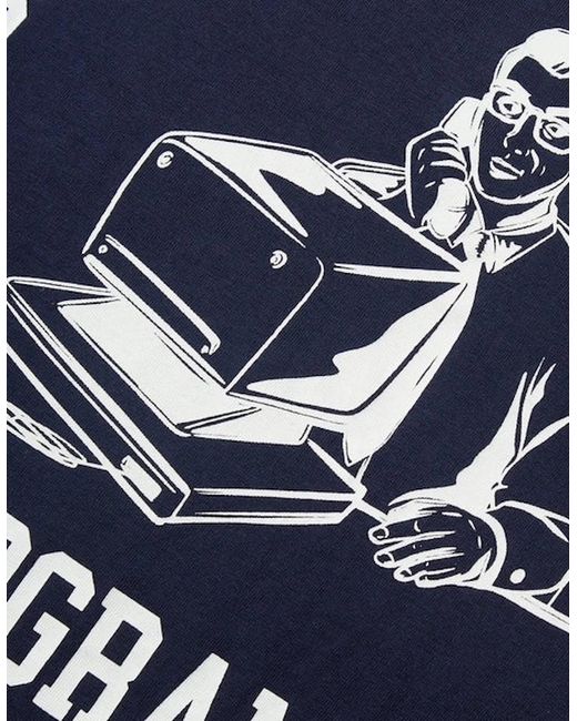 Pompeii3 Blue Programme T-Shirt for men