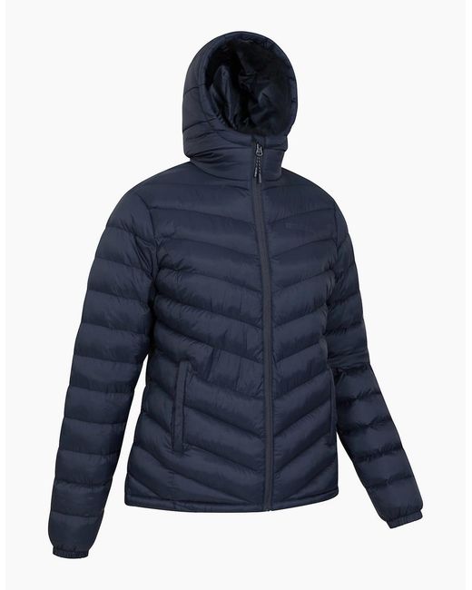 Mountain Warehouse Blue Ladies Seasons Padded Jacket