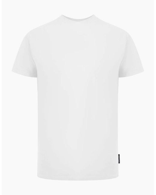 Palm Angels White Tri-Pack Flag Logo T-Shirts for men