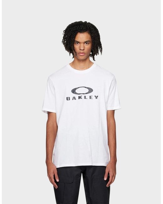 Oakley White O Bark 2.0 T Shirt for men