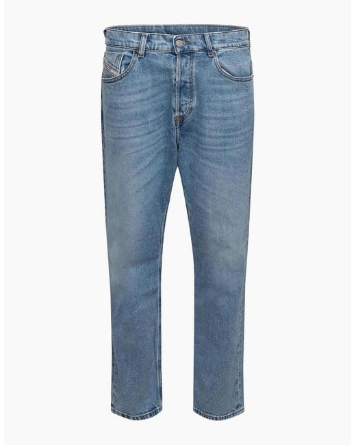 DIESEL Blue 2005 D Fining Tapered Jeans for men