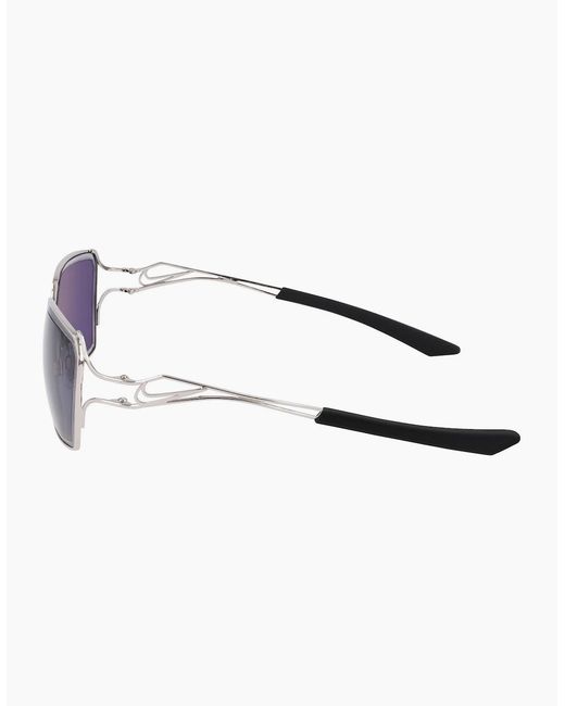 Nike Blue Prism Square Sunglasses for men