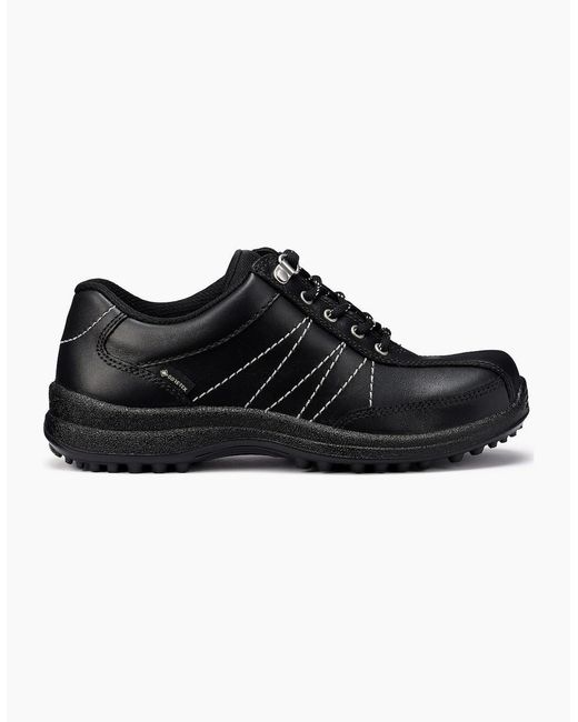 Hotter Black Mist Gtx Wide Fit Shoes