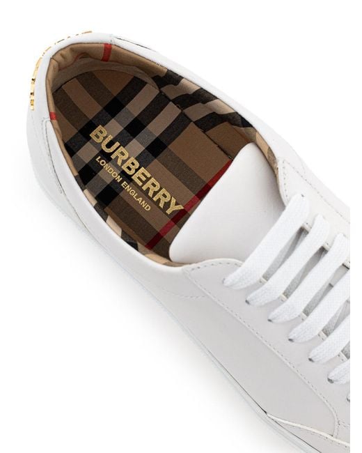 Burberry White Sneakers