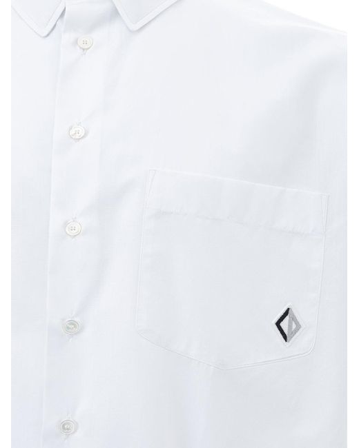 Camicia Bianca di Dior in White da Uomo