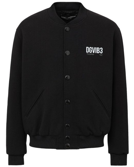 Dolce & Gabbana Black Bomber for men