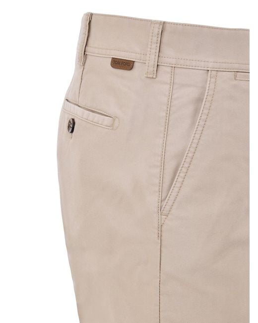 Tom Ford Natural Pantalone Chino for men