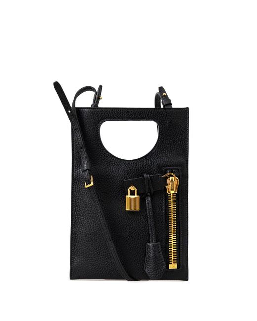 Mini Bag A Tracolla di Tom Ford in Black