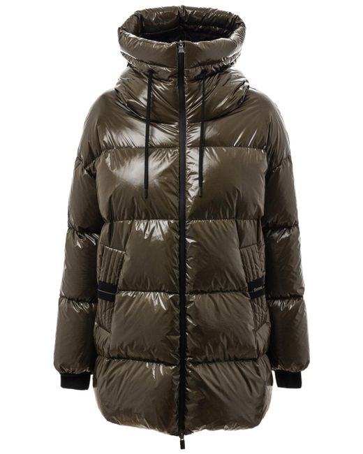 Herno Black Padded Parka With Hood