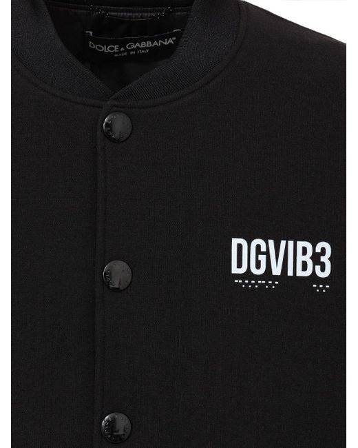 Dolce & Gabbana Black Bomber for men