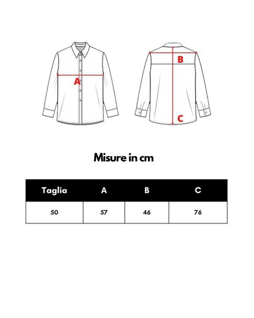 Gran Sasso White Camicia Bianca for men