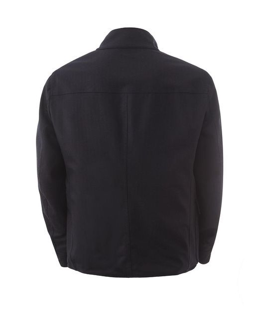 Lardini Blue Reversible Jacket for men