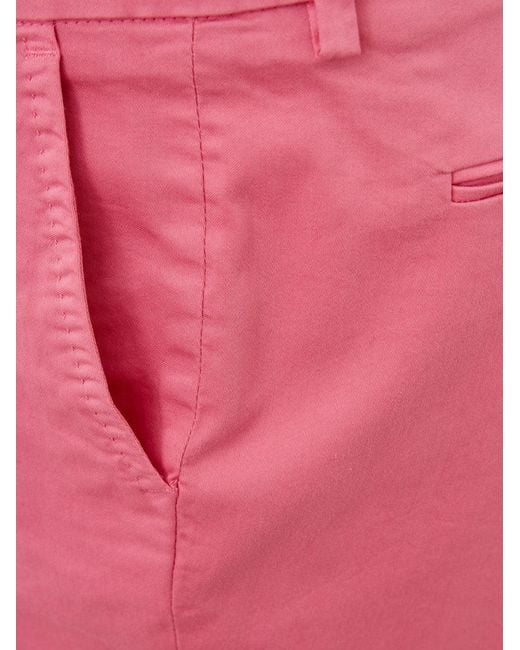 Lardini Pink Cotton Trouser