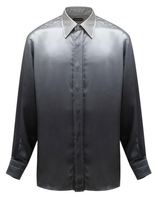 Tom Ford Gray Camicia for men