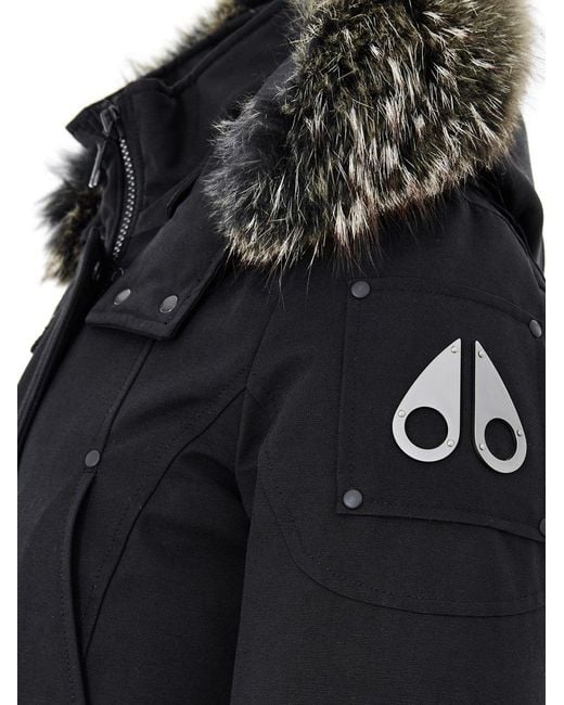 Moose Knuckles Black Parka