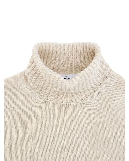 Gran Sasso White Maglione Dolcevita for men