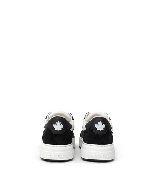 DSquared² White Sneakers Bumper for men