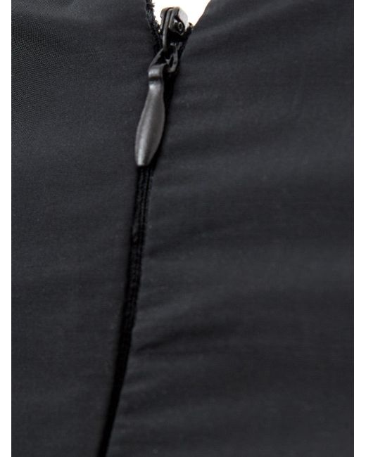 Abito Lungo Con Scollo A V di Lardini in Black