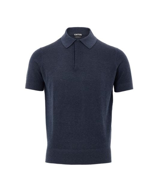 Tom Ford Blue Polo for men