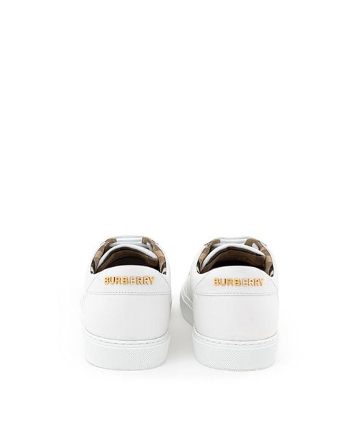 Burberry White Sneakers