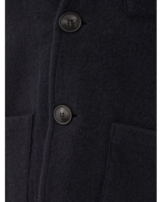 Kangra Blue Unhappy Effect Blazer for men