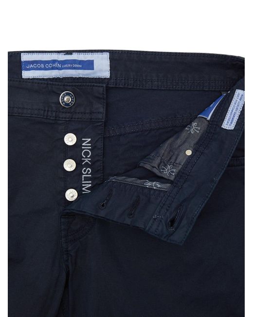 Jacob Cohen Blue Pantaloni Nick for men