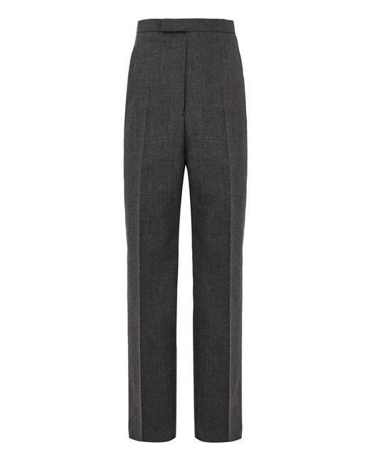 Thom Browne Gray Pantaloni Sartoriali for men