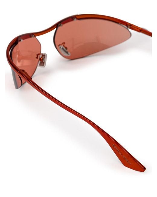 Bottega Veneta Pink Occhiali Da Sole for men