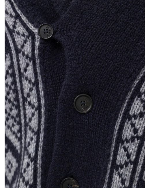 Cruciani Blue Cardigan for men