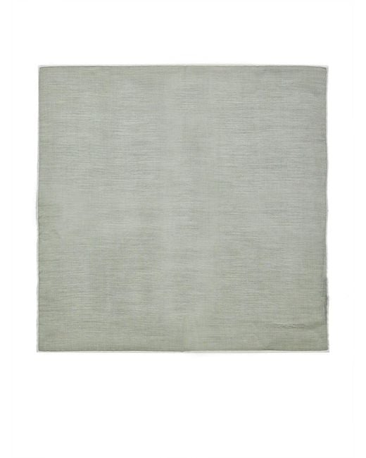 Tom Ford Gray Fazzoletto Da Taschino for men