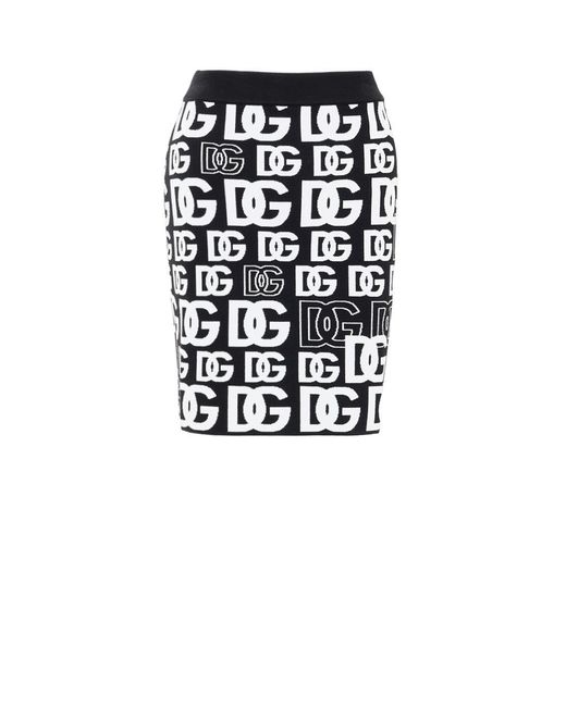 Dolce & Gabbana White Minigonna