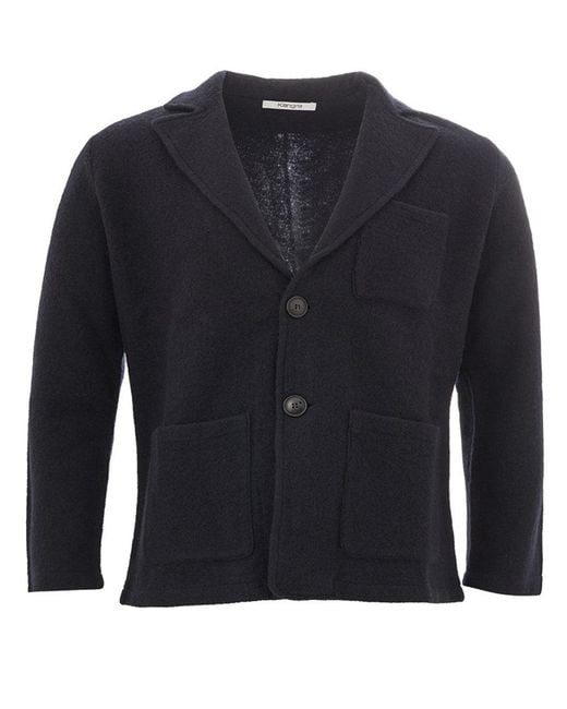 Kangra Blue Unhappy Effect Blazer for men