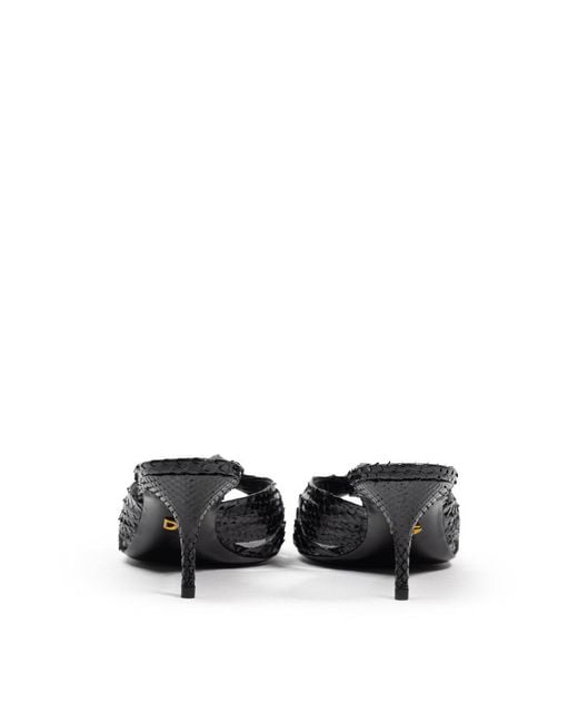 Dolce & Gabbana Black Ciabatta