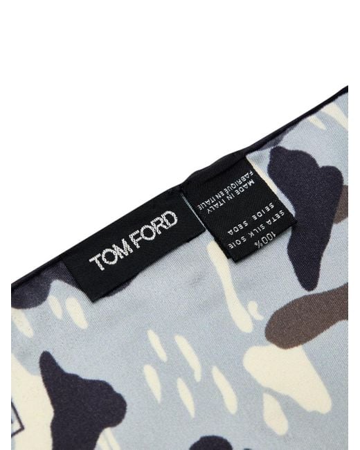 Tom Ford Black Fazzoletto Da Taschino for men