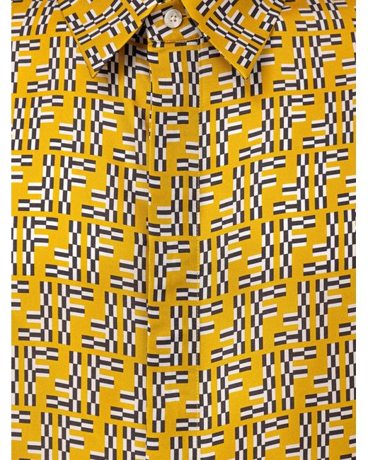 Fendi Yellow Camicia