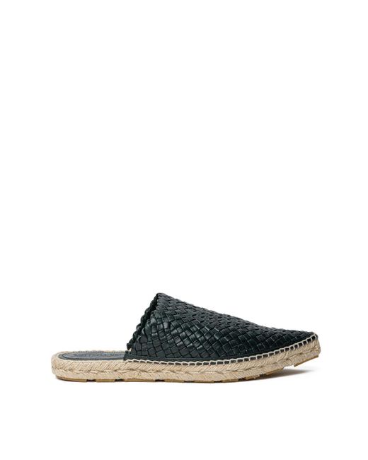 Bottega Veneta Green Espadrillas Lagoon Con Intreccio