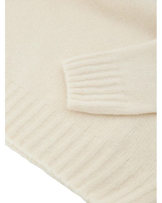 Gran Sasso White Maglione Dolcevita for men